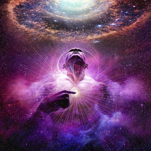 como acessar o inconsciente: imagem de uma pessoa desbloqueando conhecimentos e energias