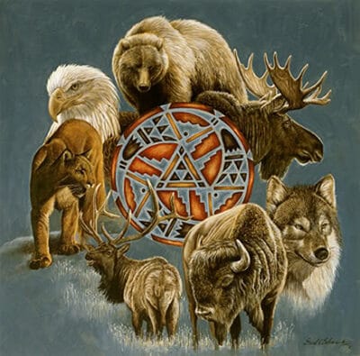 mentor espiritual animal de poder