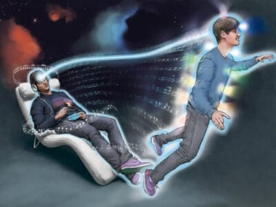 Processo de viagem astral e conexão com a consciência inicial